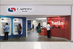 Capitec Bank branch in shopping center: SA Bank Fees