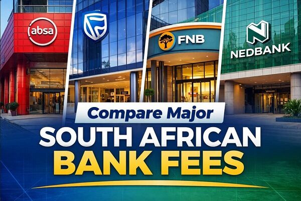 Comparing major Souuth African bank-fees for Compare major South African bank fees: SA Bank Fees