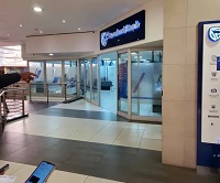 Standard Bank branch entrance: SA Bank Fees