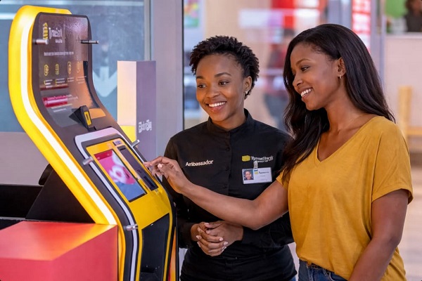 TymeBank kiosk account signup South Africa