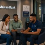 Image; Consultation at African Bank branch for African Bank Branch Code and Universal Branch Code Explained: When to Use Each for Payments: SA Bank Fees
