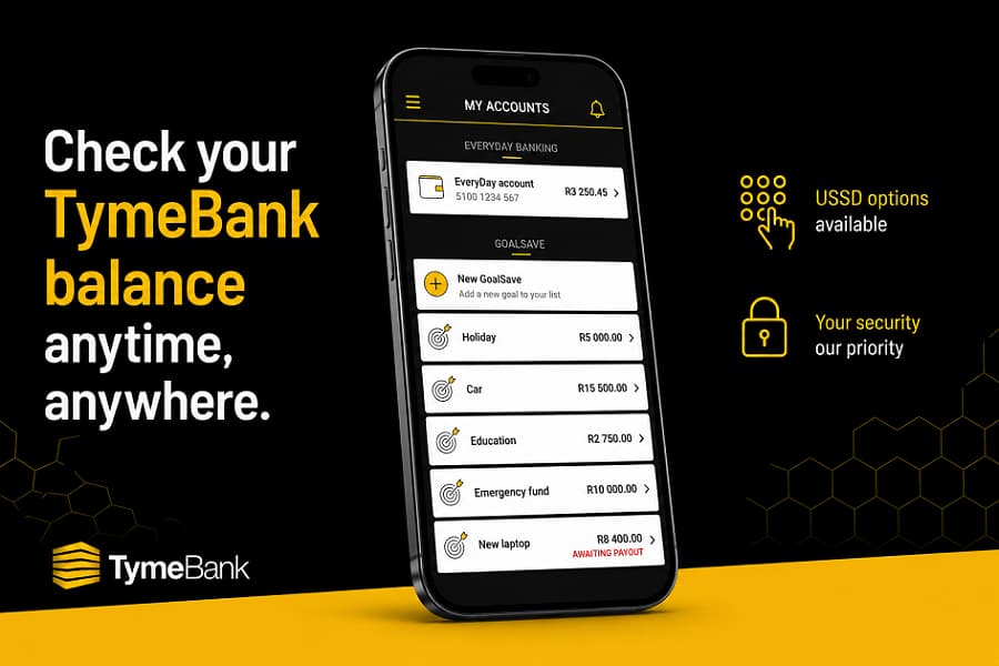 How to Check Your TymeBank Balance: Using the App, Without the App, USSD Options, and Online Banking